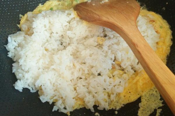 炒饭的做法图解4
