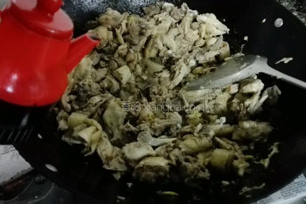 芹菜炒鸡肉的做法图解8
