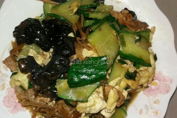 木须肉的做法图解9