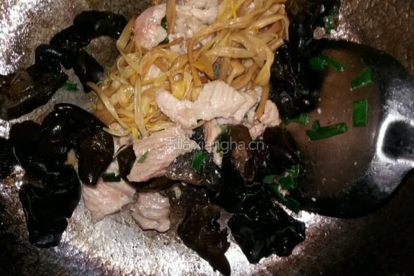 木须肉的做法图解7