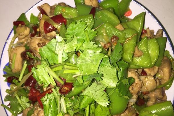 青椒辣子鸡的做法图解6