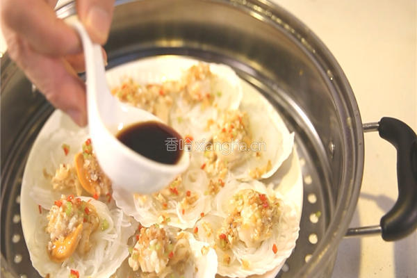 粉丝蒸扇贝的做法图解12
