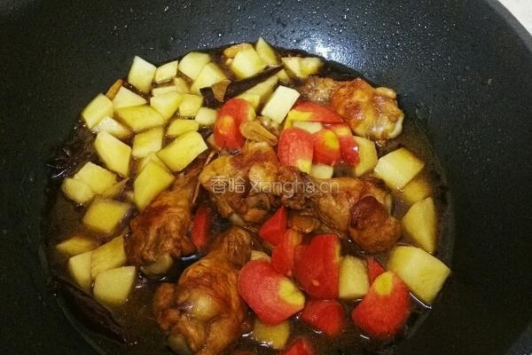 鸡腿烧土豆的做法图解6