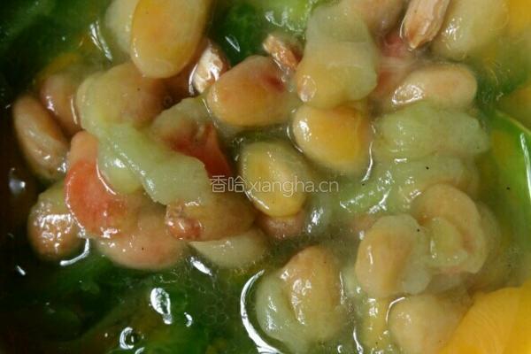 苦瓜鸡蛋饼的做法图解4