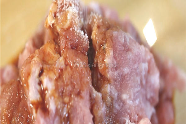 肉末酸豆角的做法图解3