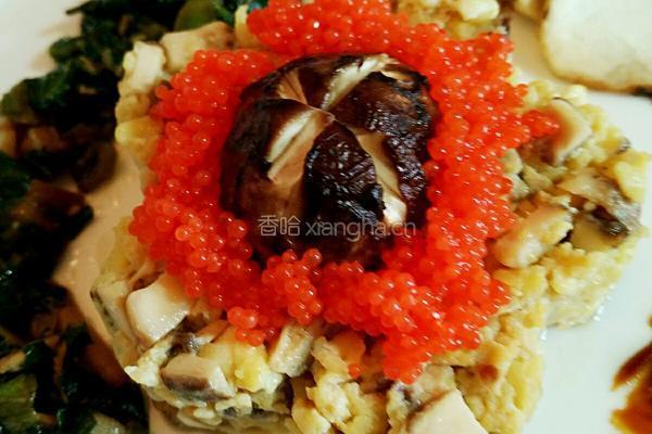 松茸鱼子酱晚餐的做法图解6