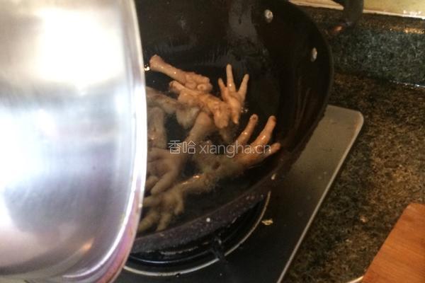 豉汁烧鸡爪的做法图解4