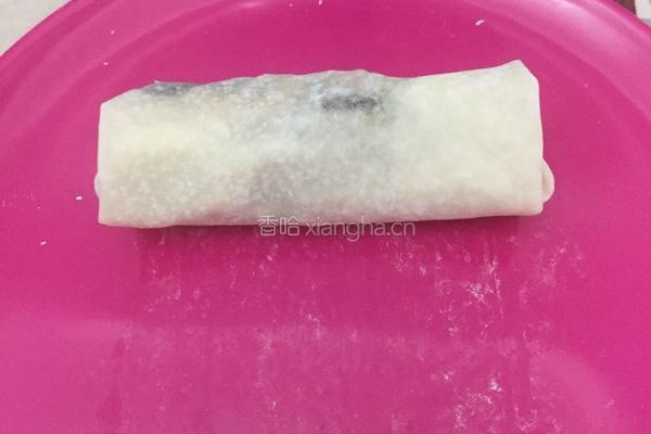 三丝春卷的做法图解6