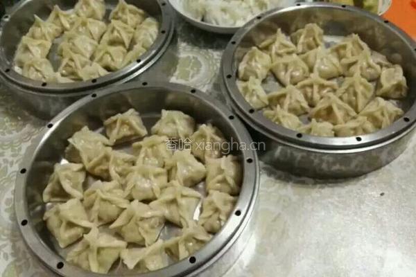 玉米香菇猪肉馅蒸饺的做法图解12