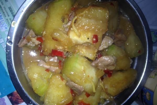 肉片冬瓜的做法图解5