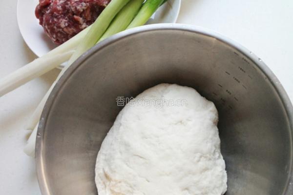 香葱肉饼的做法图解1