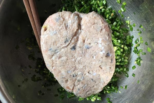 韭菜魚肉饼的做法图解5