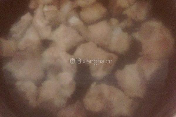 排骨芥菜粥的做法图解2