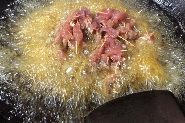 孜然瘦肉的做法图解6