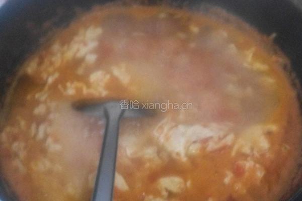 番茄鸡蛋汤的做法图解6