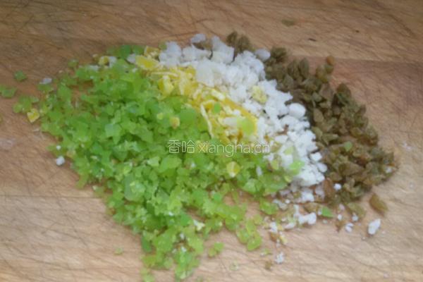 香油五仁月饼馅的做法图解4