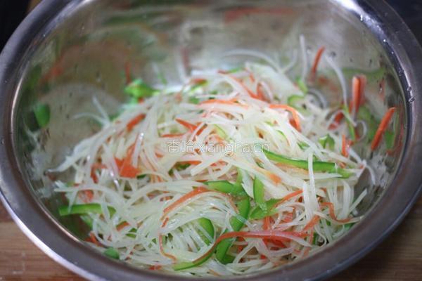 凉拌土豆丝的做法图解10