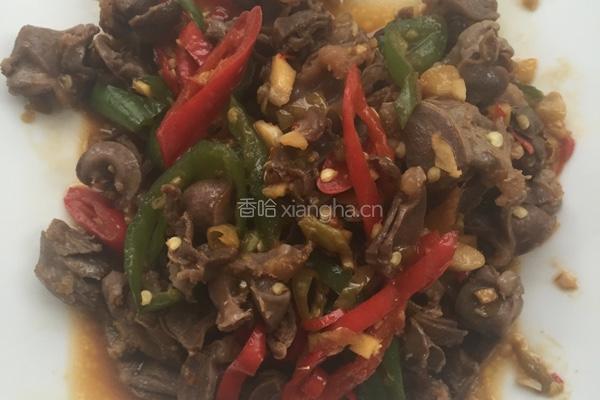 辣椒鸡肾的做法图解9