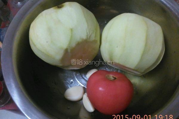 家常烧茄子的做法图解1