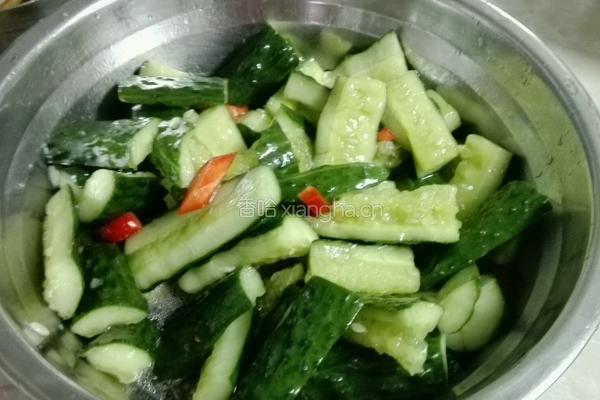 凉拌青瓜的做法图解11