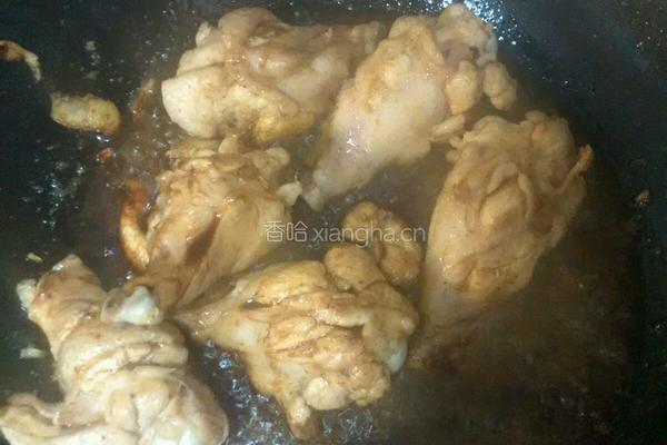 家常红烧鸡腿的做法图解6