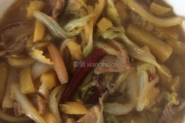 大白菜炖土豆的做法图解11