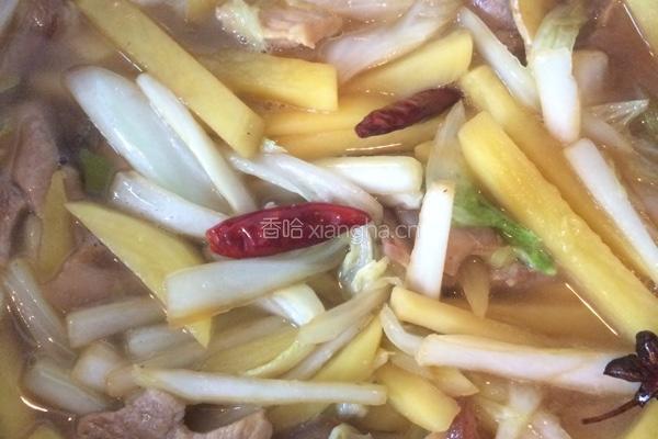 大白菜炖土豆的做法图解9