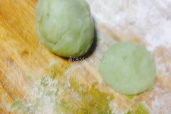 抹茶冰皮月饼的做法图解5