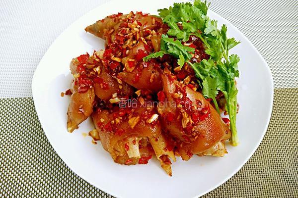 剁椒猪蹄的做法图解13