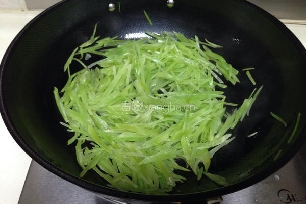 清炒笋丝的做法图解5
