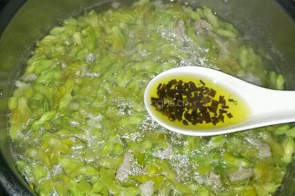 夜来香肉丝汤的做法图解5