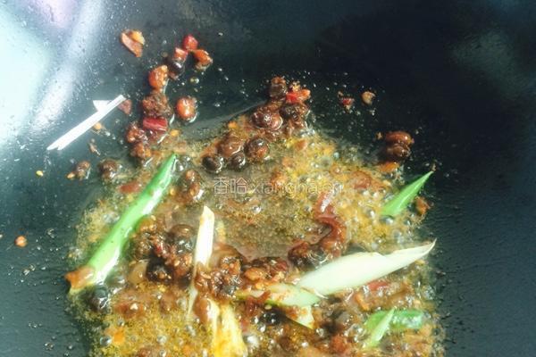 豆豉油麦菜的做法图解3
