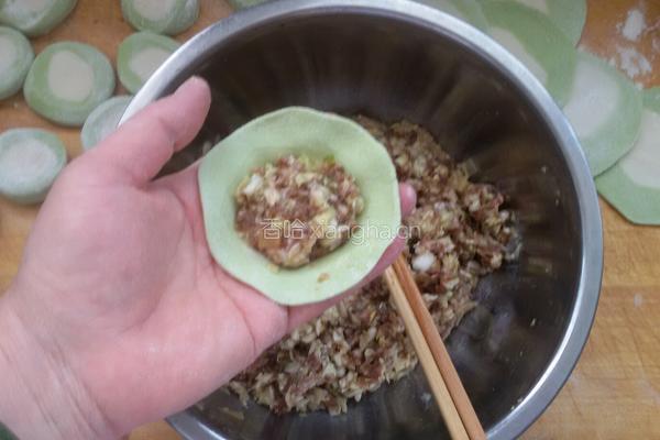 翡翠饺子的做法图解5