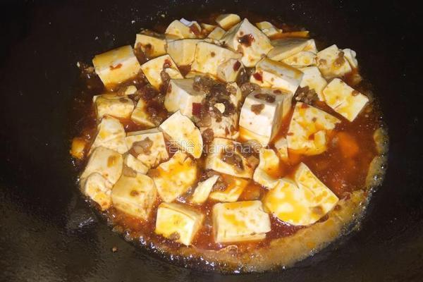 麻婆豆腐的做法图解9