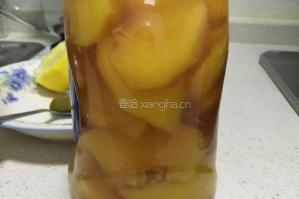 黄桃罐头的做法图解7
