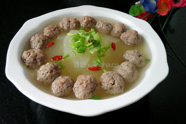 冬瓜丸子汤的做法图解7