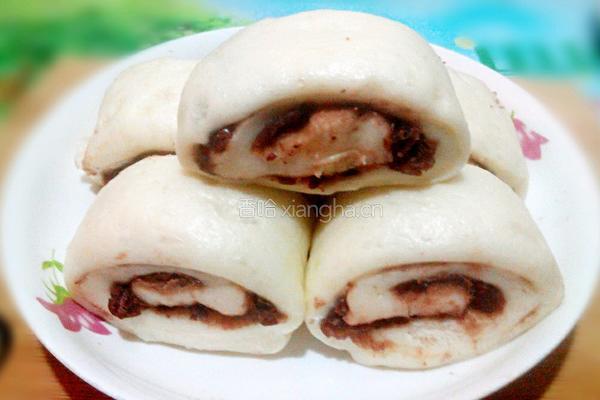 红豆花卷的做法图解14