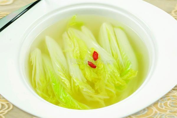 上汤娃娃菜的做法图解6