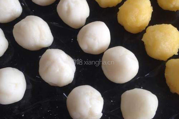 奶黄冰皮月饼的做法图解10