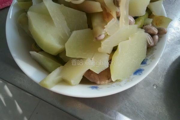 炒洋瓜豆的做法图解1
