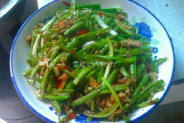 手撕豇豆的做法图解7