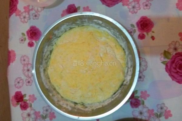 南瓜包子的做法图解3