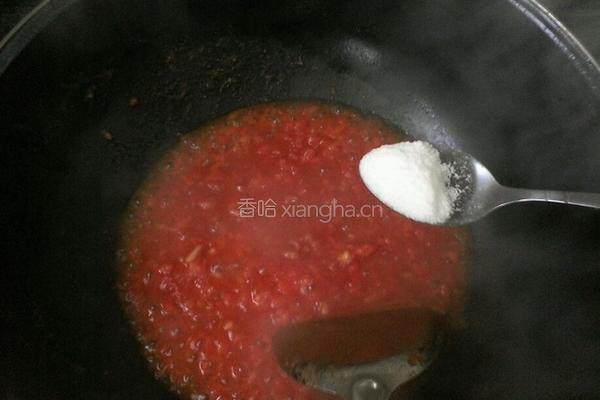 鸡蛋西红柿面的做法图解7