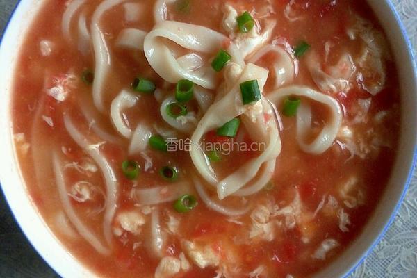 鸡蛋西红柿面的做法图解12