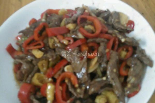 泡椒牛肉的做法图解6