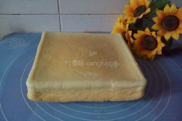 原味戚风方蛋糕的做法图解10