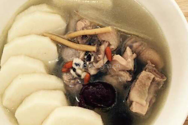 山药炖鸡汤的做法图解6