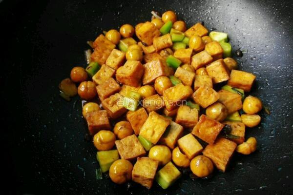 栗子烧豆腐的做法图解9