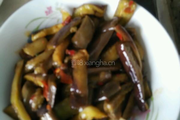 豆瓣酱炒茄子