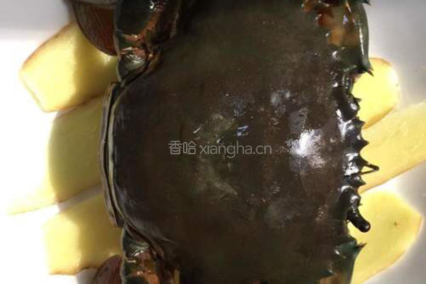清蒸膏蟹的做法图解4
